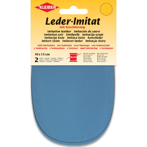KLEIBER Leder-Imitat mit Kaschierung, 100 x 150 mm, bordeaux