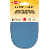 KLEIBER Leder-Imitat mit Kaschierung, 100 x 150 mm, blau