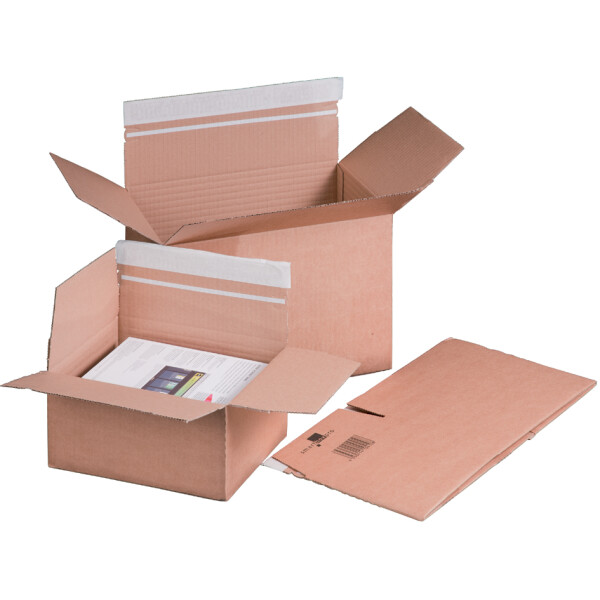 SMARTBOXPRO Blitzbodenkarton, (B)195 x (T)194 mm, SK, braun