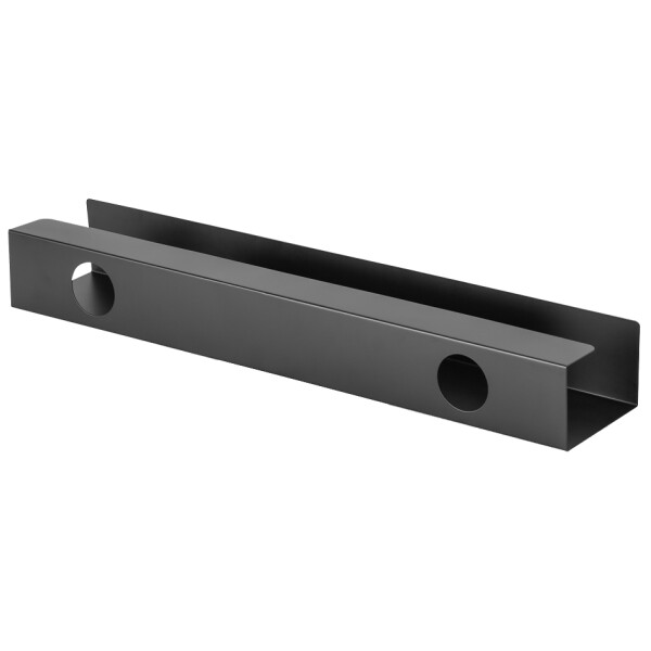 DIGITUS Untertisch-Kabelführungsschiene, schwarz