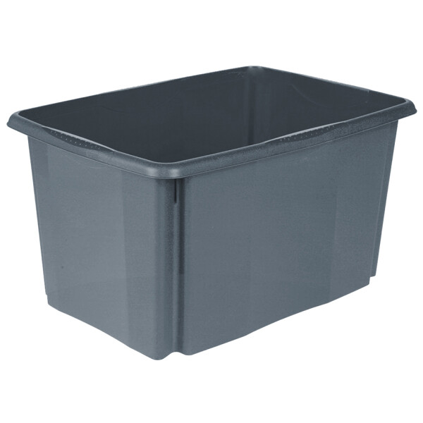 keeeper Aufbewahrungsbox "emil eco", 45 Liter, eco-grey