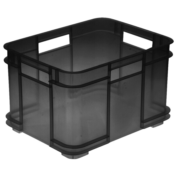 keeeper Aufbewahrungsbox Euro-Box M "bruno", 16 Liter, grau