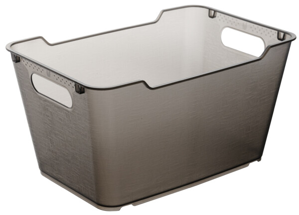 keeeper Aufbewahrungsbox "lotta", 6,0 Liter, crystal-grey