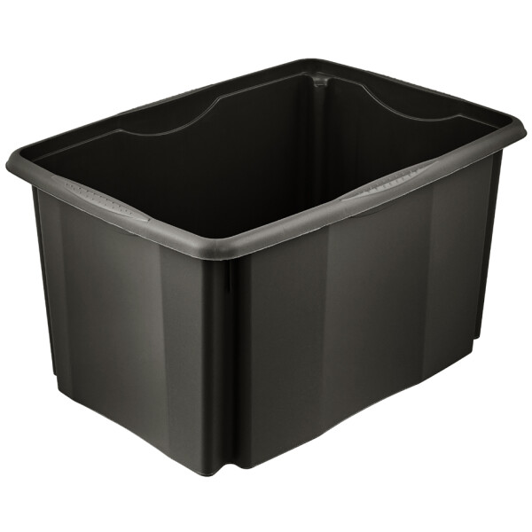 keeeper Aufbewahrungsbox "emil eco", 45 Liter, eco-graphite