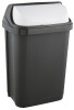 keeeper Abfallbehälter "rasmus", 10 Liter, graphite weiß