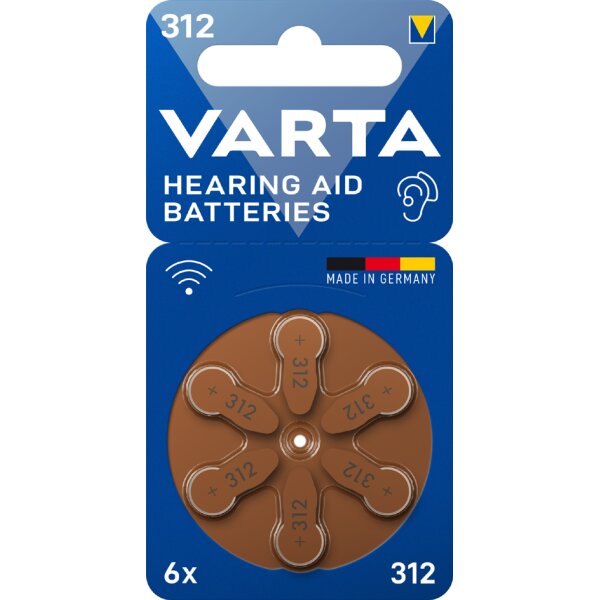 VARTA H&ouml;rger&auml;te Knopfzelle "Hearing Aid Batteries" 10