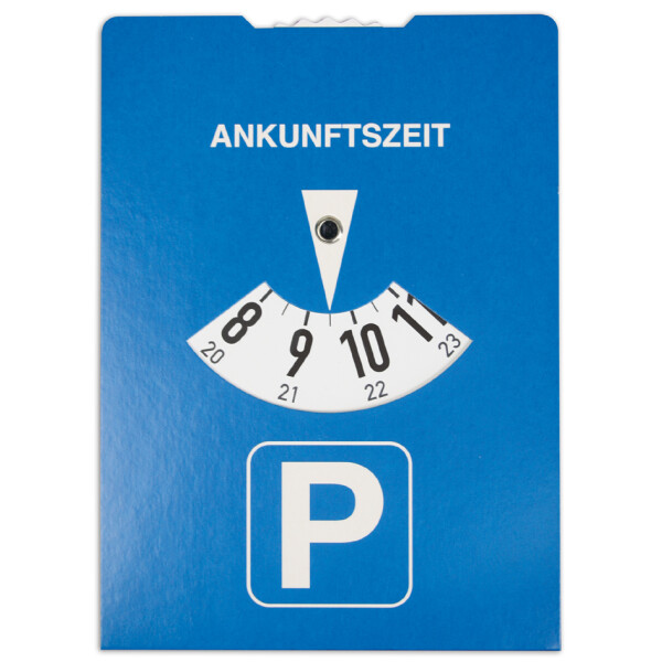 RNK Verlag Parkscheibe mit Ladescheibe, Karton, blau gr&uuml;n