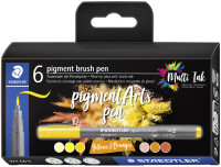 STAEDTLER Fasermaler pigment brush pen "Reds & Pinks"
