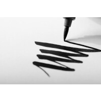 STAEDTLER Fasermaler pigment soft brush pen "Grey...