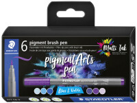 STAEDTLER Fasermaler pigment brush pen "Greys & Caramels"