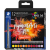 STAEDTLER Fasermaler pigment brush pen "Basic Colours"