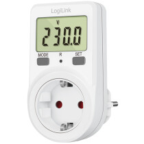 LogiLink Energiekosten-Messgerät, weiß