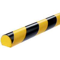 DURABLE Flächenschutzprofil S20, Länge: 1 m, schwarz gelb