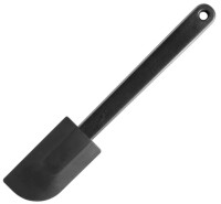 Gastro Max Silikonteigschaber, (B)55 mm, schwarz