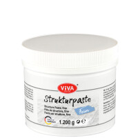 ViVA DECOR Strukturpaste fein, weiß, 1.200 g