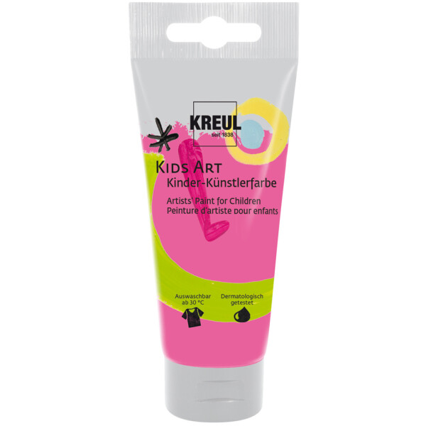 KREUL Kids Art Kinder-Künstlerfarbe, 75 ml, primärblau