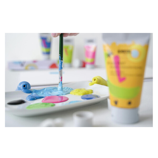 KREUL Kids Art Kinder-Künstlerfarbe, 75 ml, neonpink
