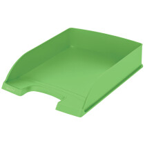 LEITZ Briefablage Recycle, A4, Polystyrol, grün