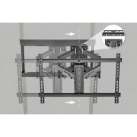 DIGITUS Full Motion TV-Wandhalterung, für 93,98 bis 203,2 cm