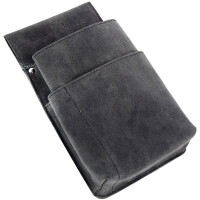 Alassio Gürteltasche für Kellnerbörsen, Hunter-Leder, braun