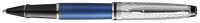 WATERMAN Tintenroller Expert Deluxe, metall - blau C.C.