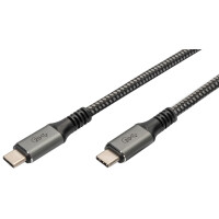 DIGITUS USB 4.0 Anschlusskabel, USB-C - USB-C, 1,0 m