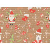 SUSY CARD Weihnachts-Geschenkpapier "Crazy Christmas"