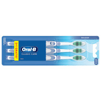 Oral-B Zahnbürste CLASSIC CARE 35, mittel, 2+1 Pack