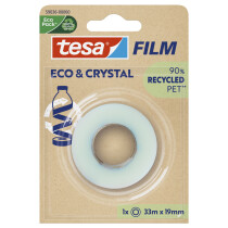 tesa Film ECO & CRYSTAL, transparent, 19 mm x 33 m,...