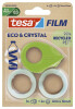 tesa Film ECO & CRYSTAL + Abroller, 19 mm x 10 m, Blister