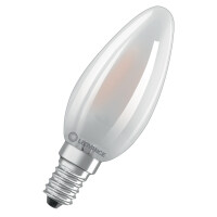 LEDVANCE LED-Lampe CLASSIC B, 4 Watt, E14, matt