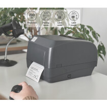 DIGITUS Etikettendrucker Bar Code Label Drucker, 200dpi