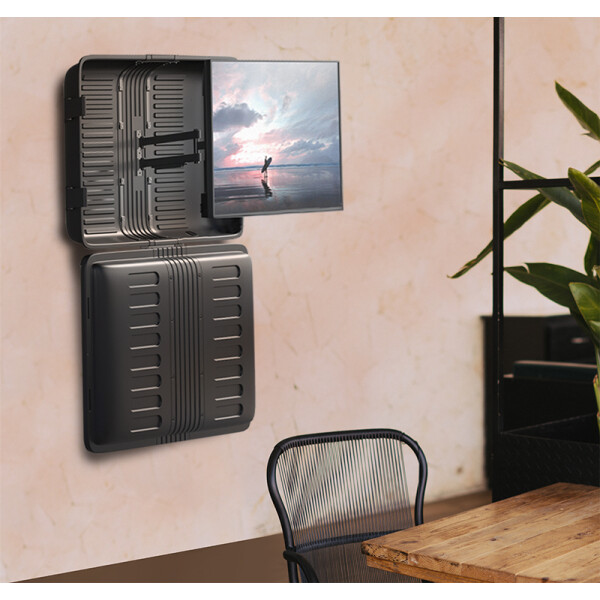LogiLink TV-Geh&auml;use, wetterfest, f&uuml;r 55" - 75"-TVs, schwarz