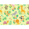 SUSY CARD Geschenkpapier "Cute animals grün", auf Rolle