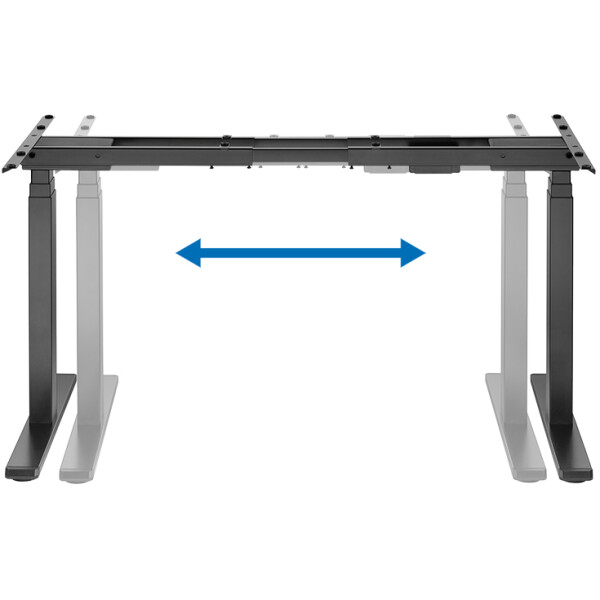 LogiLink Schreibtischgestell, elektrisch höhenverstellbar