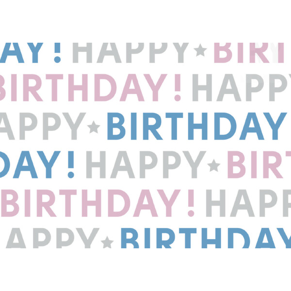 SUSY CARD Geschenkpapier "Its your birthday", auf Rolle