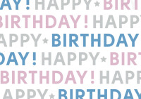 SUSY CARD Geschenkpapier "Its your birthday",...