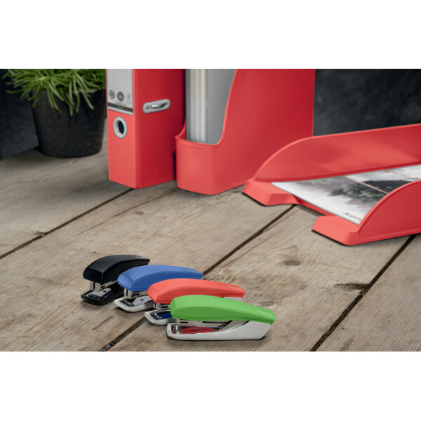 LEITZ Mini Heftgerät NeXXt Recycle, rot