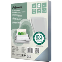 Fellowes Deckblatt, DIN A4, PET, transparent, 0,20 mm
