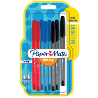 Paper:Mate Kugelschreiber InkJoy 100, 8er Blister, blau