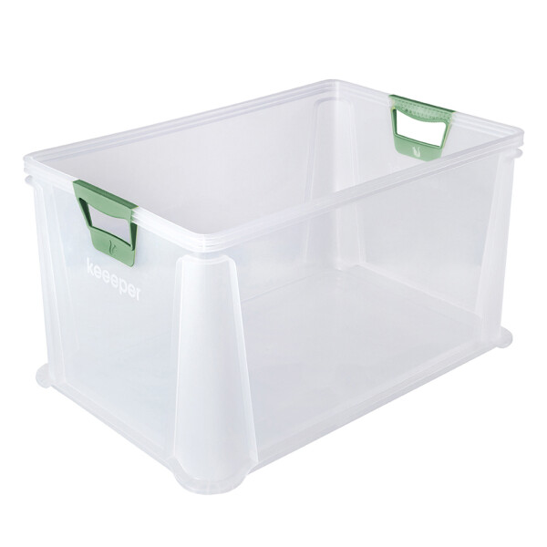 keeeper Aufbewahrungsbox "luis", 64 Liter, transparent