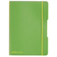 herlitz Notizheft my.book flex, A5, PP-Cover, transparent