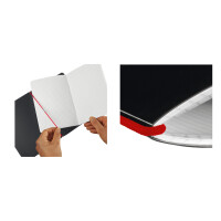 herlitz Notizheft my.book flex, A5, PP-Cover, blau