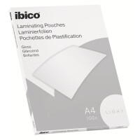 ibico Basics Laminierfolientasche, DIN A4, glänzend,...