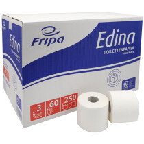 Fripa Toilettenpapier Edina, 3-lagig, hochweiß,...