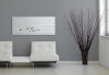sigel Glas-Magnettafel Artverum Design White Wood
