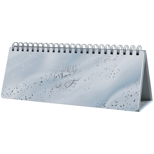 sigel Tischkalender Jolie "Glamorous Leaves", immerwährend