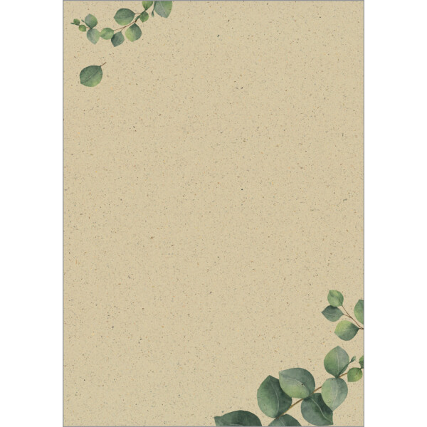 sigel Design-Papier "Eucalyptus", DIN A4, 100 g qm