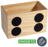 sigel Holz-Aufbewahrungsbox für Weißwand- & Glasmagnettafeln