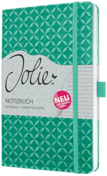 sigel Notizbuch Jolie Flair, Kunstleder, DIN A5, mintgrün